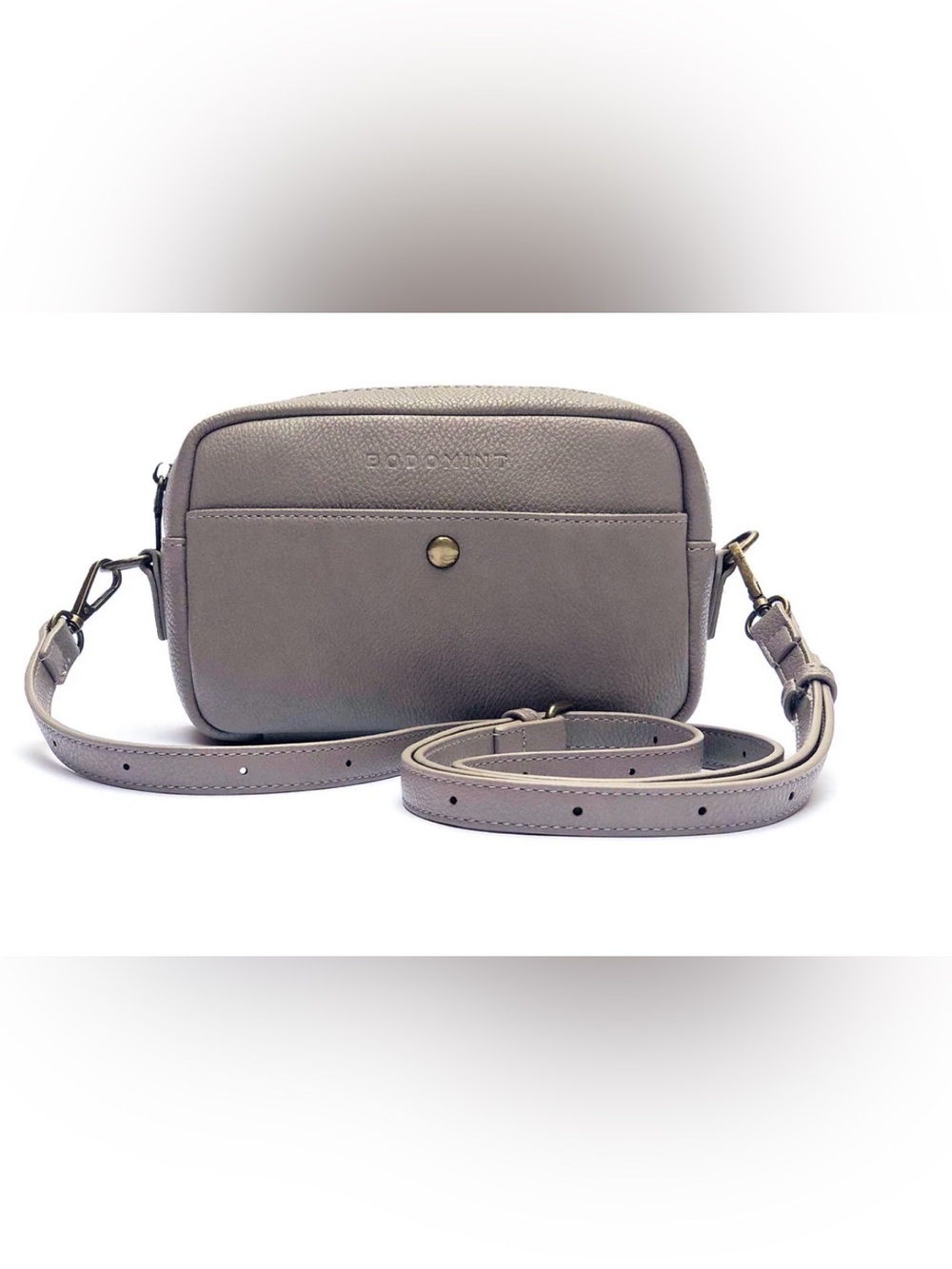 NWT Bodomint The Bowie Pack Stone Color Versatile Crosabody to Fanny Pack Small